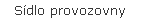 Sídlo provozovny